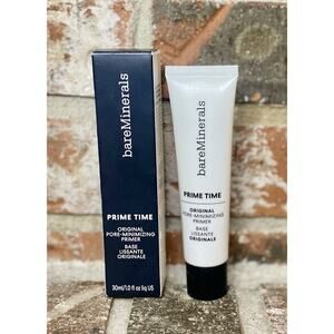 NIB bareMinerals Prime Time Original Pore Minimizing Primer 1 oz